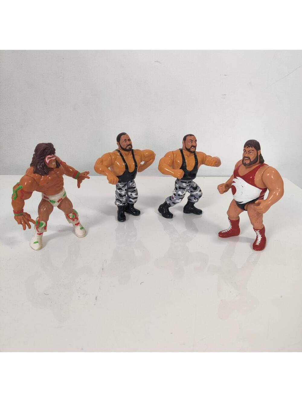 Vintage 1990s Hasbro WWF World Wrestling Federation Action Figures Lot